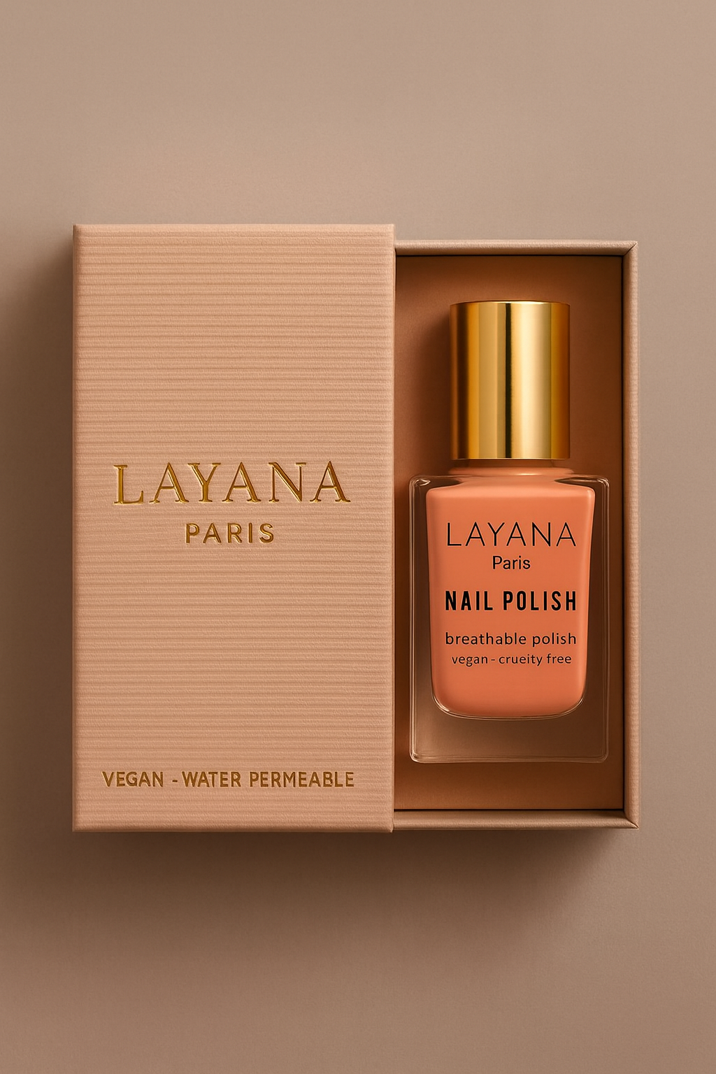 vernis permeable palette nude